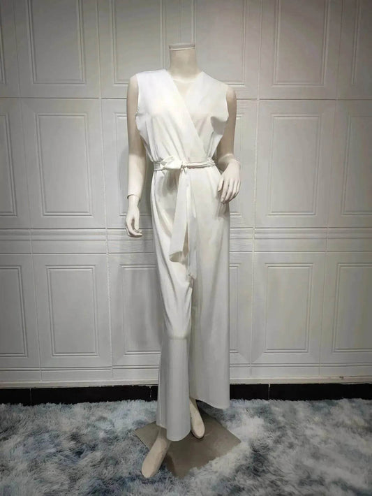 Middle East Modern Girls' Fashion Women's Jumpsuit and Abaya Kimono - Velora