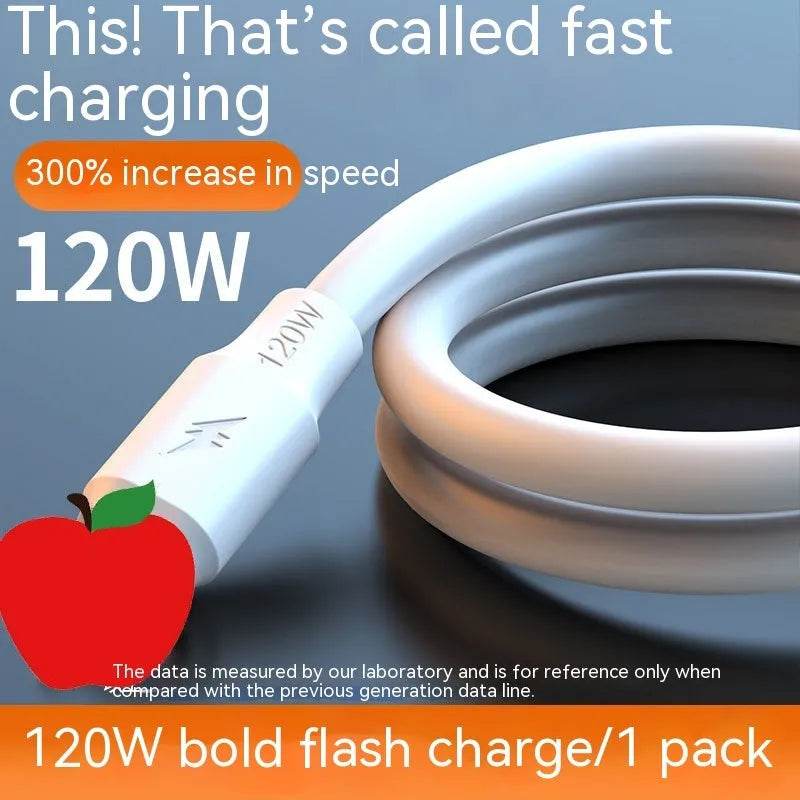Charging Cable Fast Charging 120W Mobile Phone 6A Bold - Velora
