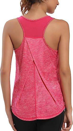 Mesh Yoga Sports Running Vest Sleeveless Workout Tank top women - Velora