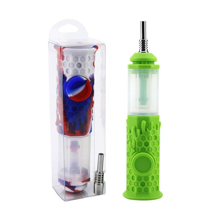 European And American Octagon Silicone Hookah - Velora