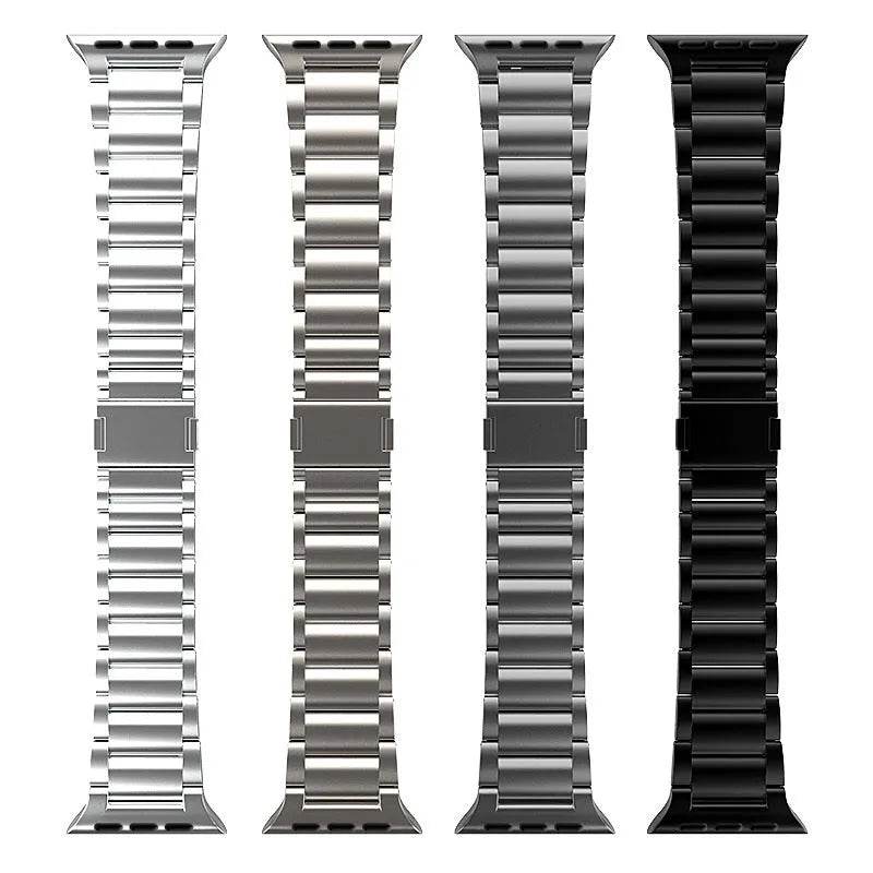 Women's Electronic Magnetic Snap Titanium Alloy Watch Strap - Velora