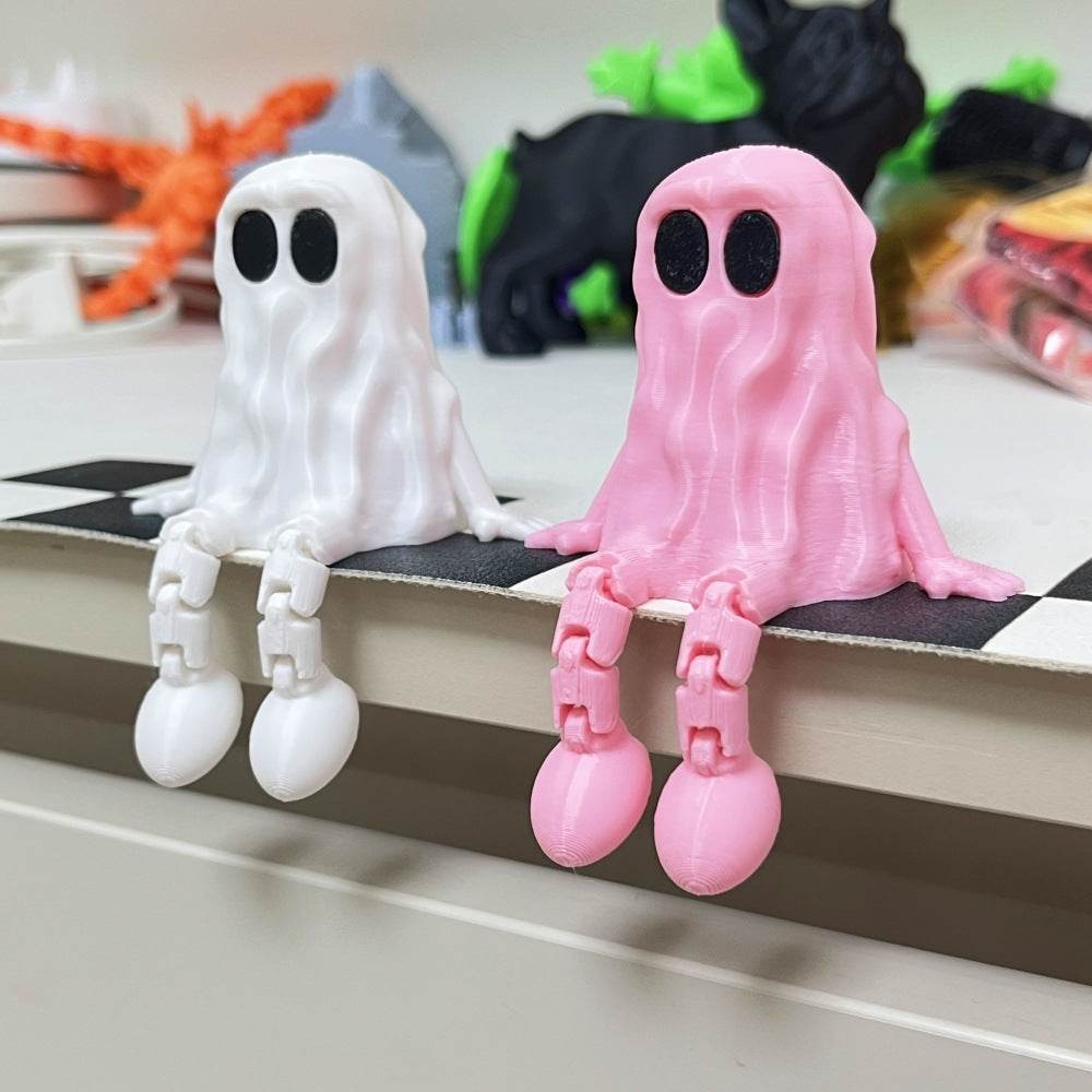 3D Printing Halloween Ghost Movable Joint Ornaments - Velora