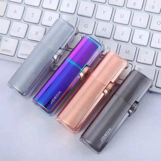 Metal Windproof High Blue flame Cigar Lighter - Velora