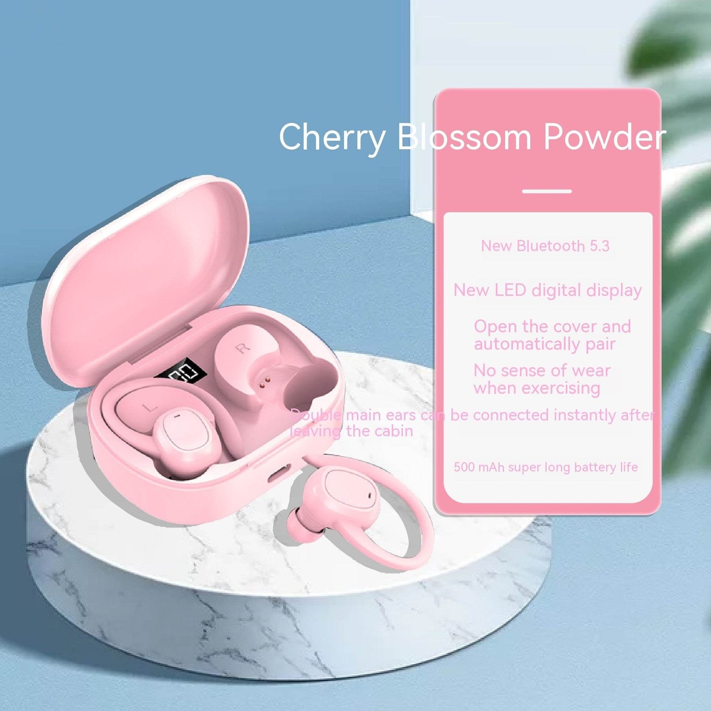 Wireless Sports Ear Hook Earphones - Velora