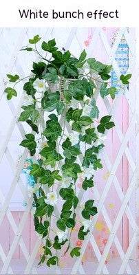 Simulation Plant Morning Glory Ratten For Wall Hanging Decoration Garlands - Velora