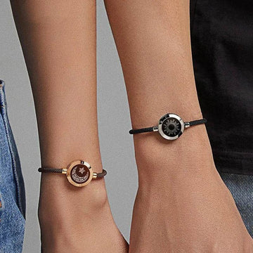 Lovers Sun & Moon Smart Sensing Couple Bracelet