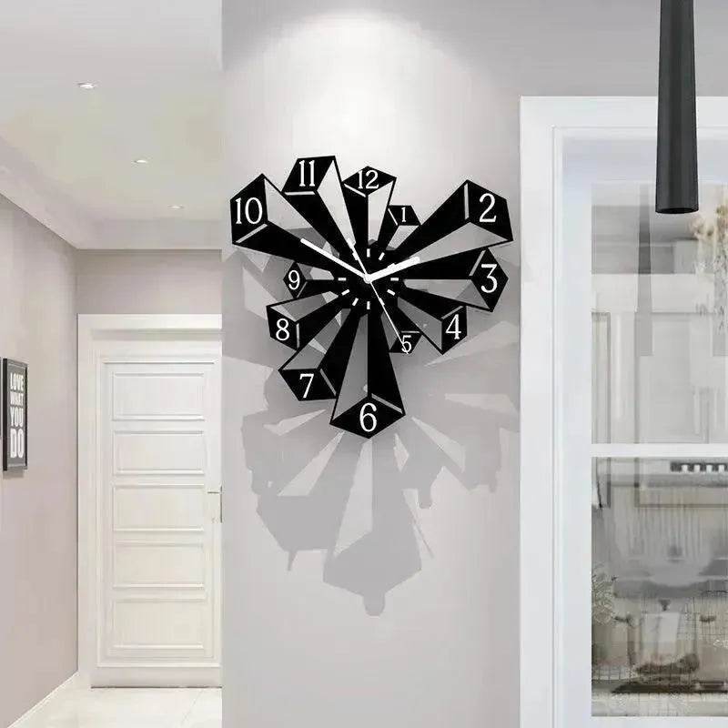 Acrylic Modern and simple silent Decor wall clock - Velora
