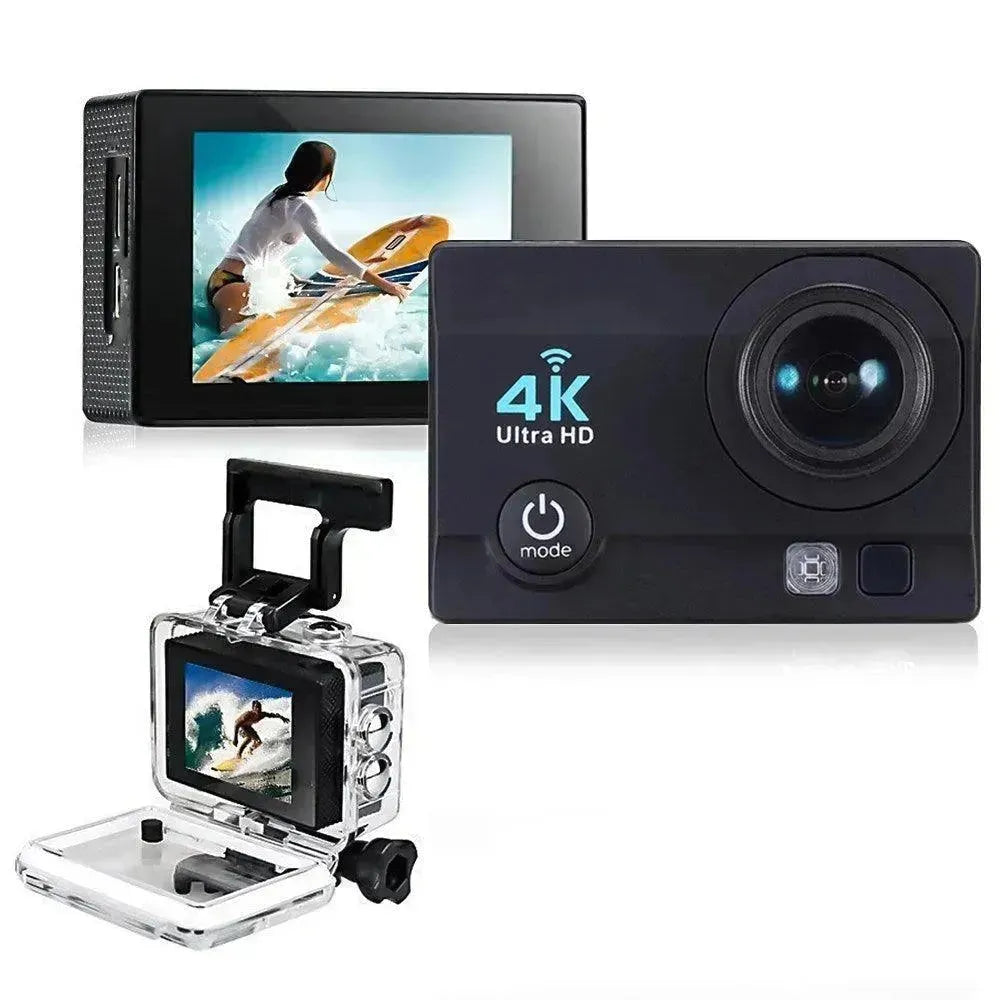 Action camera 4K & wireless WIFI - 2" LCD