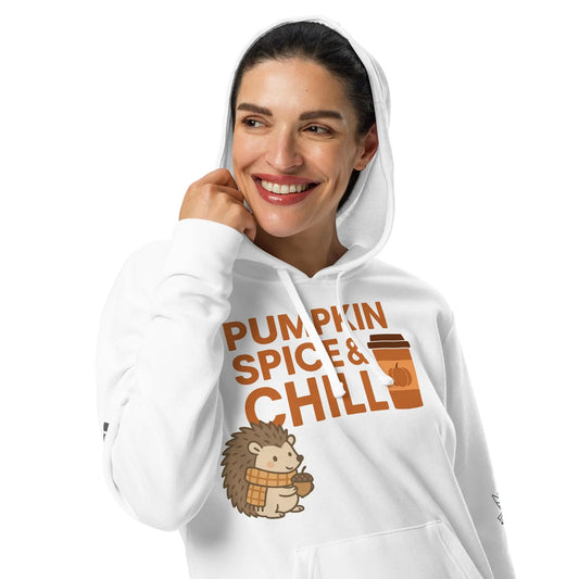 adidas fleece hoodie (orange)