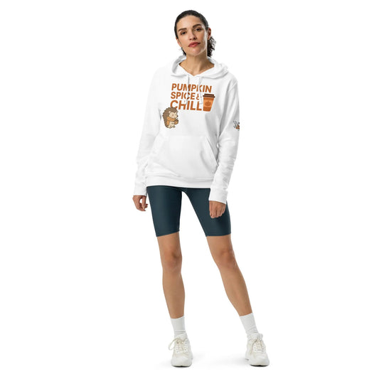 adidas fleece hoodie (orange)