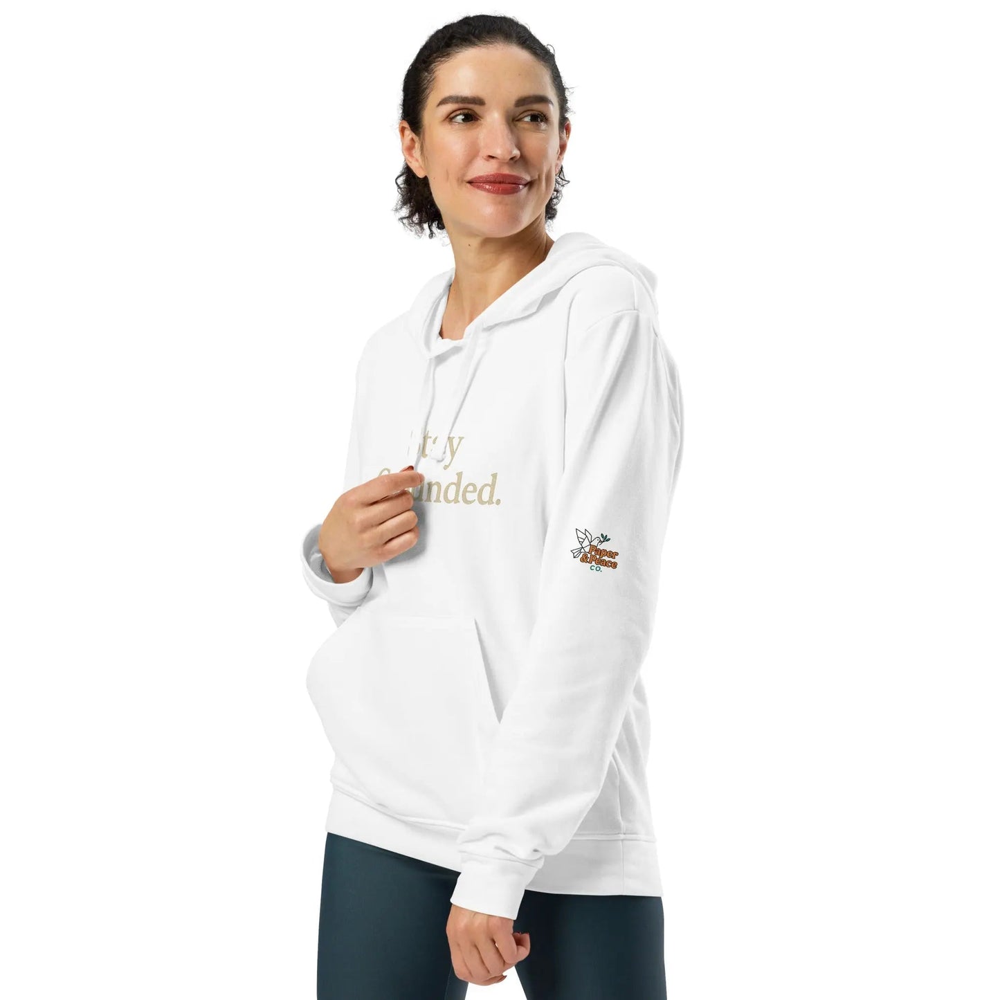 adidas fleece hoodie (grounded Edition)