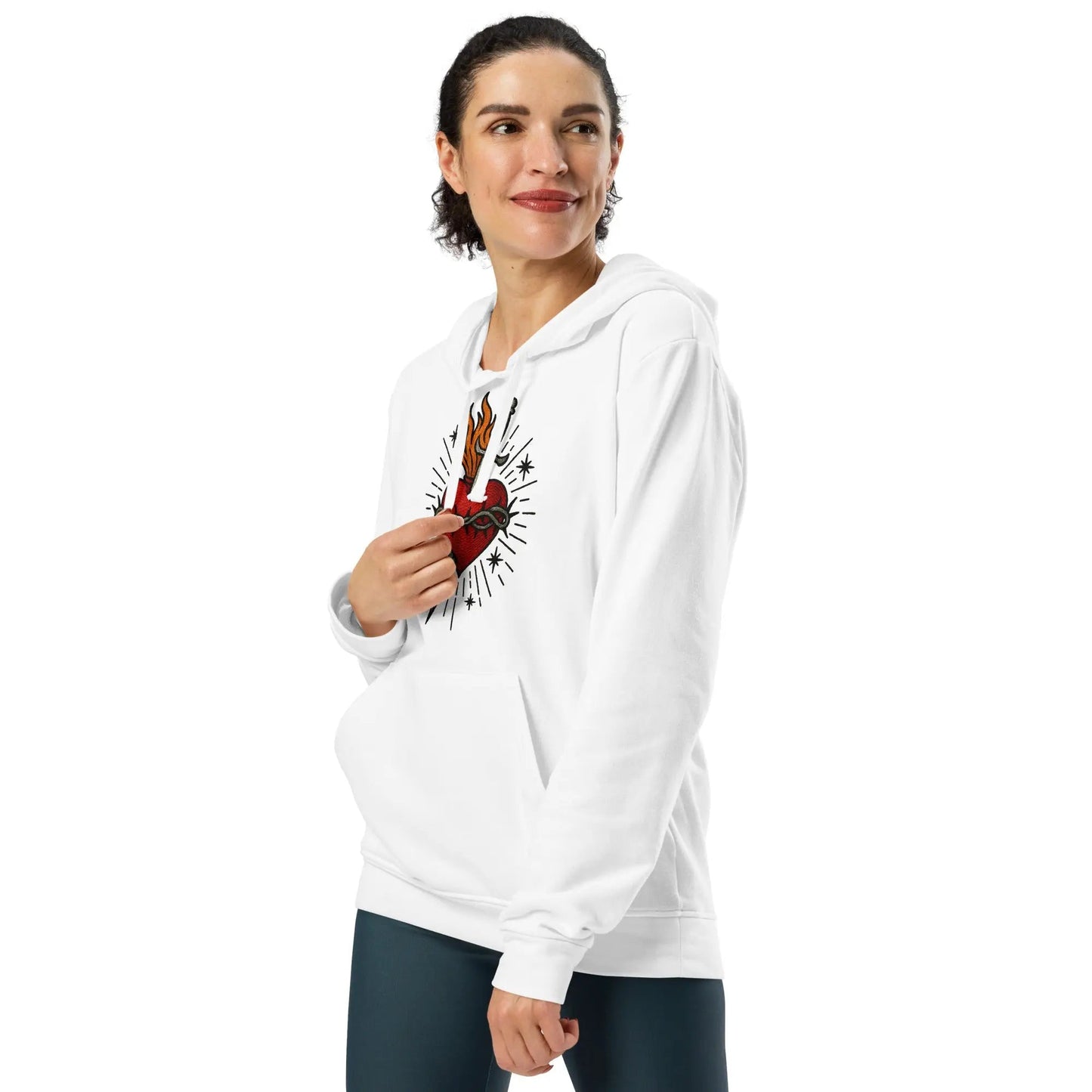 adidas bleeding heart hoodie