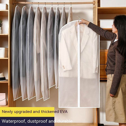 Household Transparent Waterproof Washable Garment Suit Bag Clothing Clothing Dust Cover - Velora