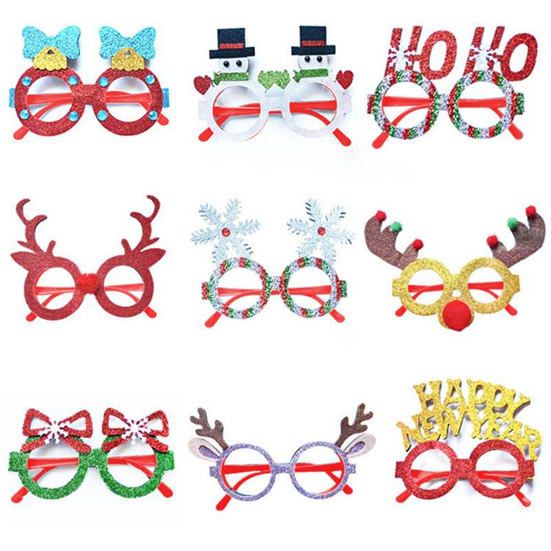 Christmas Creative Party Gathering Dress Up Glasses - Velora