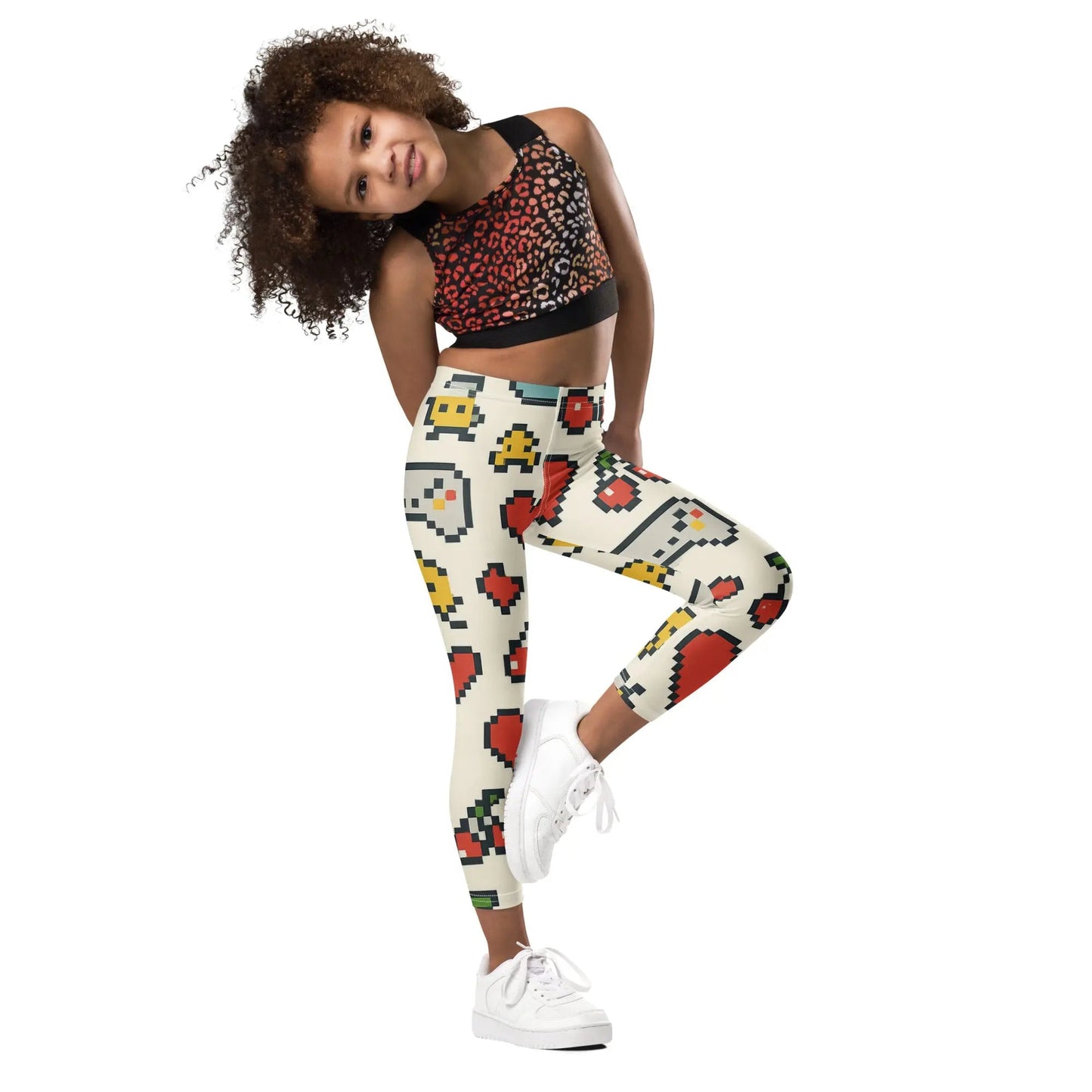 Paper peace Kid's Leggings - Gamer Edition