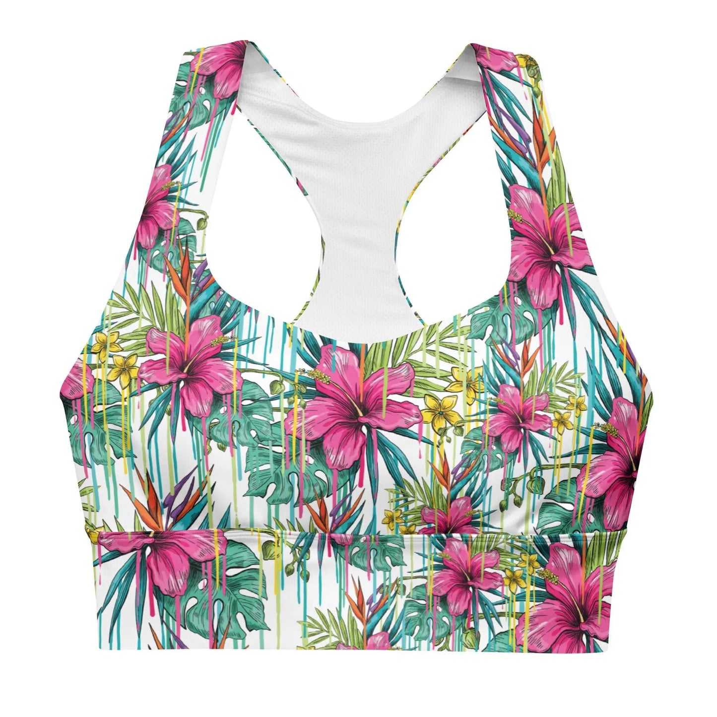 Recycled Longline Sports Bra