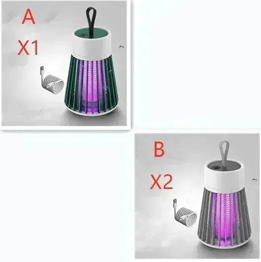 Anti Mosquitoes Portable Electric Mosquito Killer Lamp USB Insect Killer LED Mosquito Trap Bug Zapper Repellent - Velora