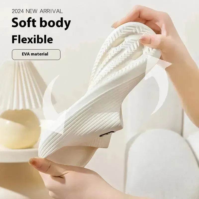 Anti-odor Soft Thick Bottom Non-slip Home Indoor Eva Slippers - Velora