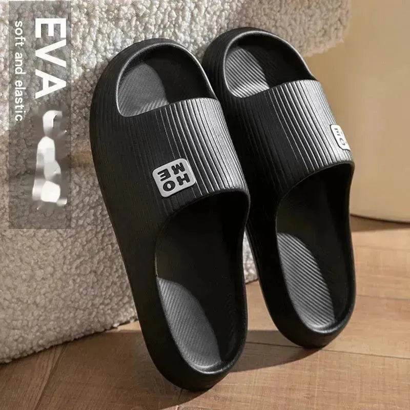 Anti-odor Soft Thick Bottom Non-slip Home Indoor Eva Slippers - Velora