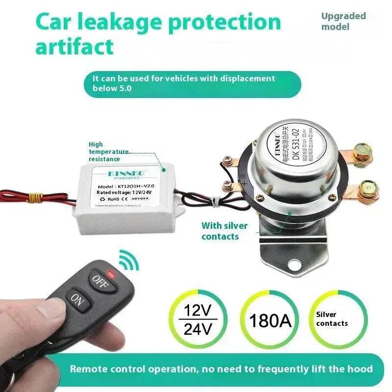 Automotive Leakage Electromagnetic Leakage Circuit Breaker Intelligent Power Supply Remote Control - Velora
