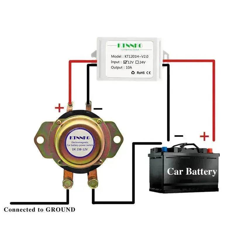 Automotive Leakage Electromagnetic Leakage Circuit Breaker Intelligent Power Supply Remote Control - Velora