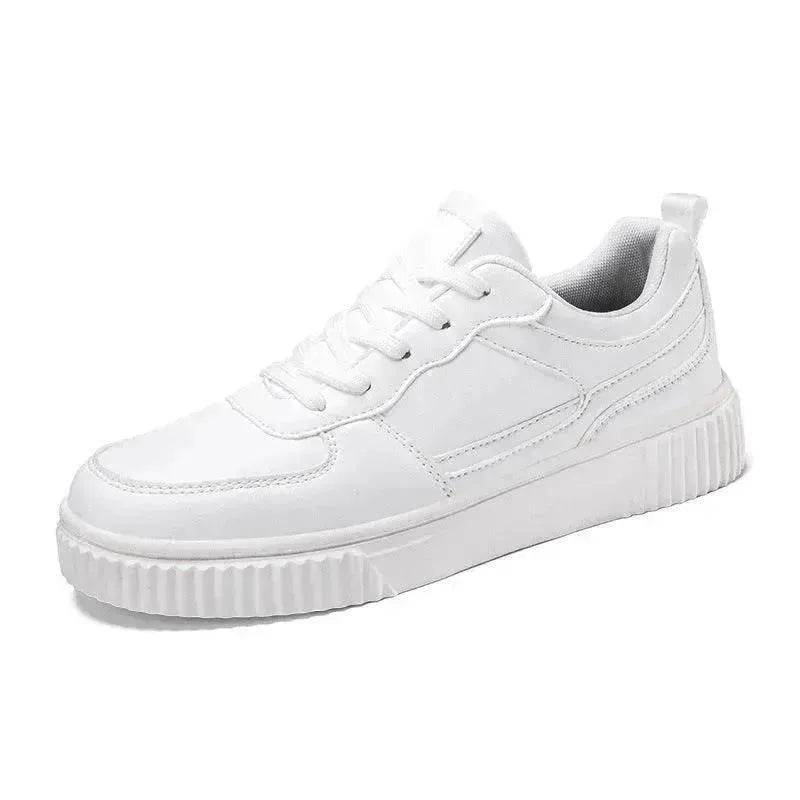 Autumn New Breathable White Shoes For Students Trendy All-Match Platform Sports Casual sneakers for men - Velora