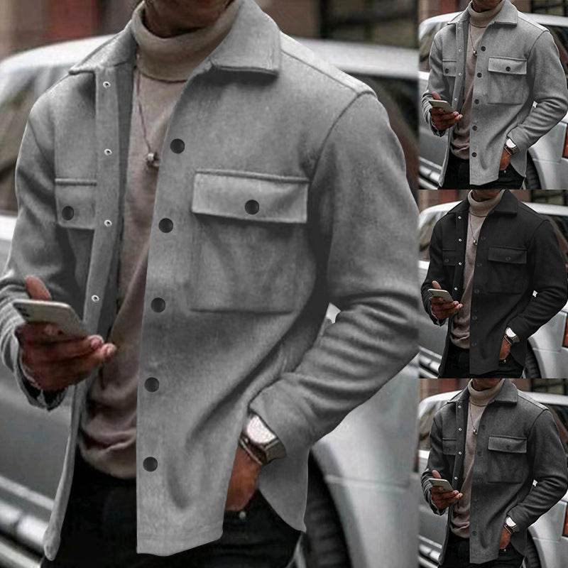 Men's Casual And Fashionable Slim Fit Jacket - Velora