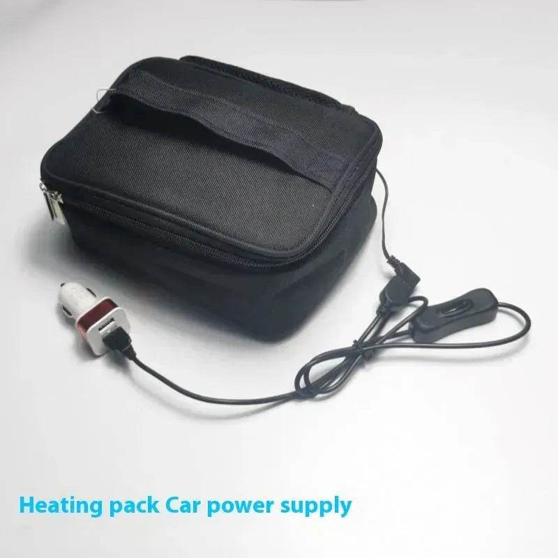 USB Heating Lunch Outdoor Bento Thermal Bag Convenient And Easy To Carry - Velora