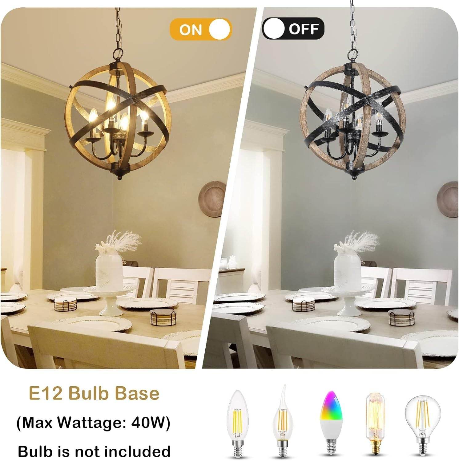 4 Lamps Restaurant Lamps Are Height Adjustable - Velora