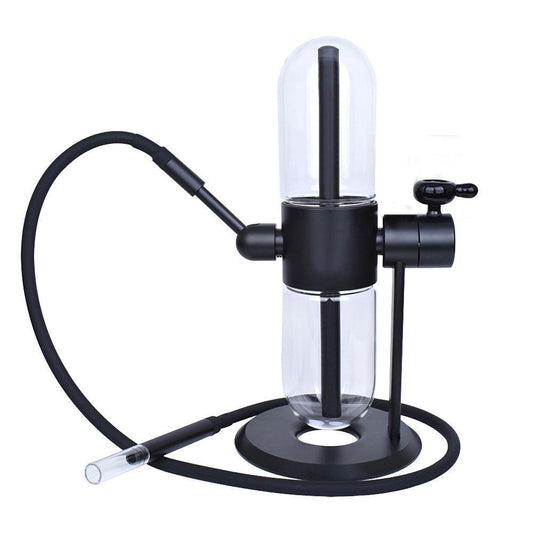 New Transparent Glass Gravity Hookah - Velora