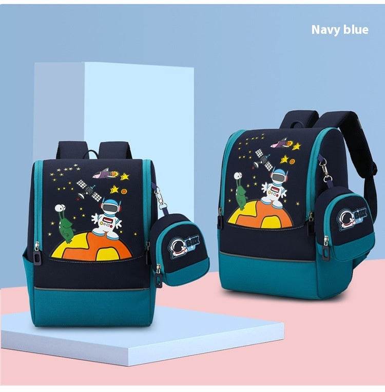 Primary School Children Cute Cartoon Backpack Kids Back support School Bag - Velora