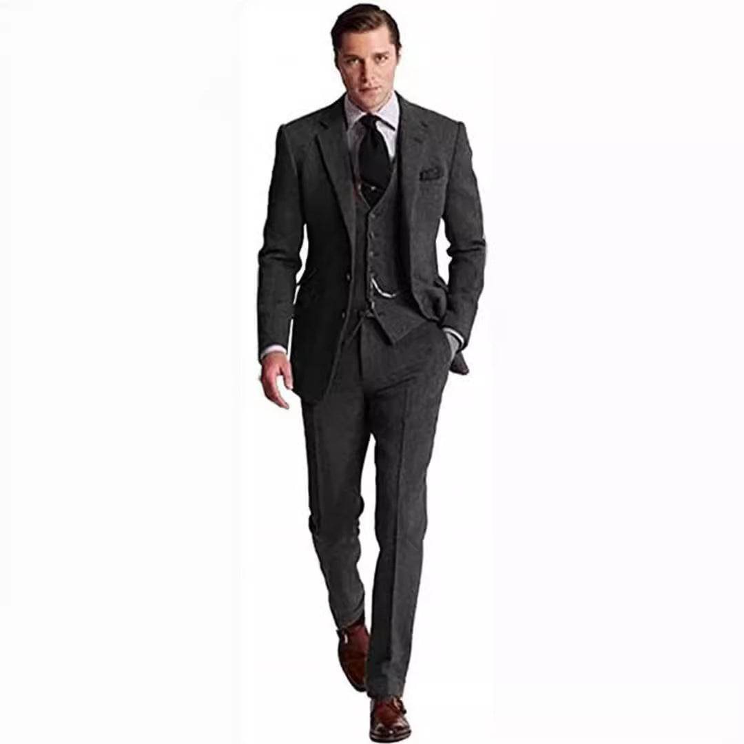 Men's Slim Fit Business Banquet Suit - Velora