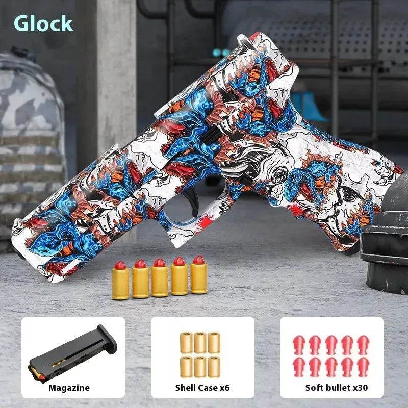 Automatic Breech Toy Gun Puzzle Toy - Velora