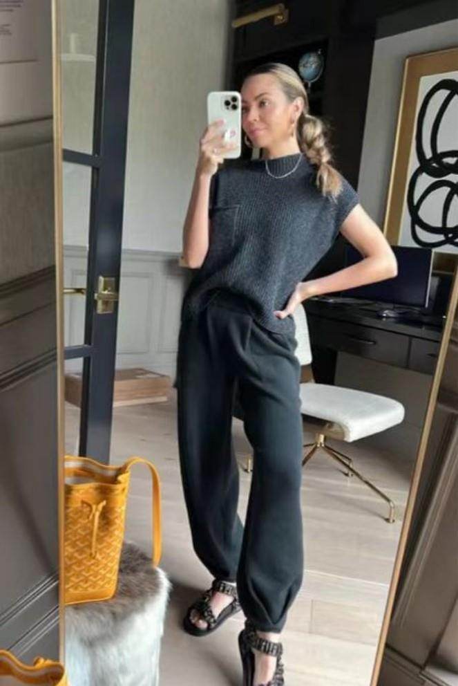 Women's Casual Two Piece Outfits With Pockets Summer Sleeveless Top And Loose Pants Fashion Tracksuit Lounge Sets - Velora