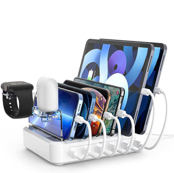 6-Port 60W USB Charging Station