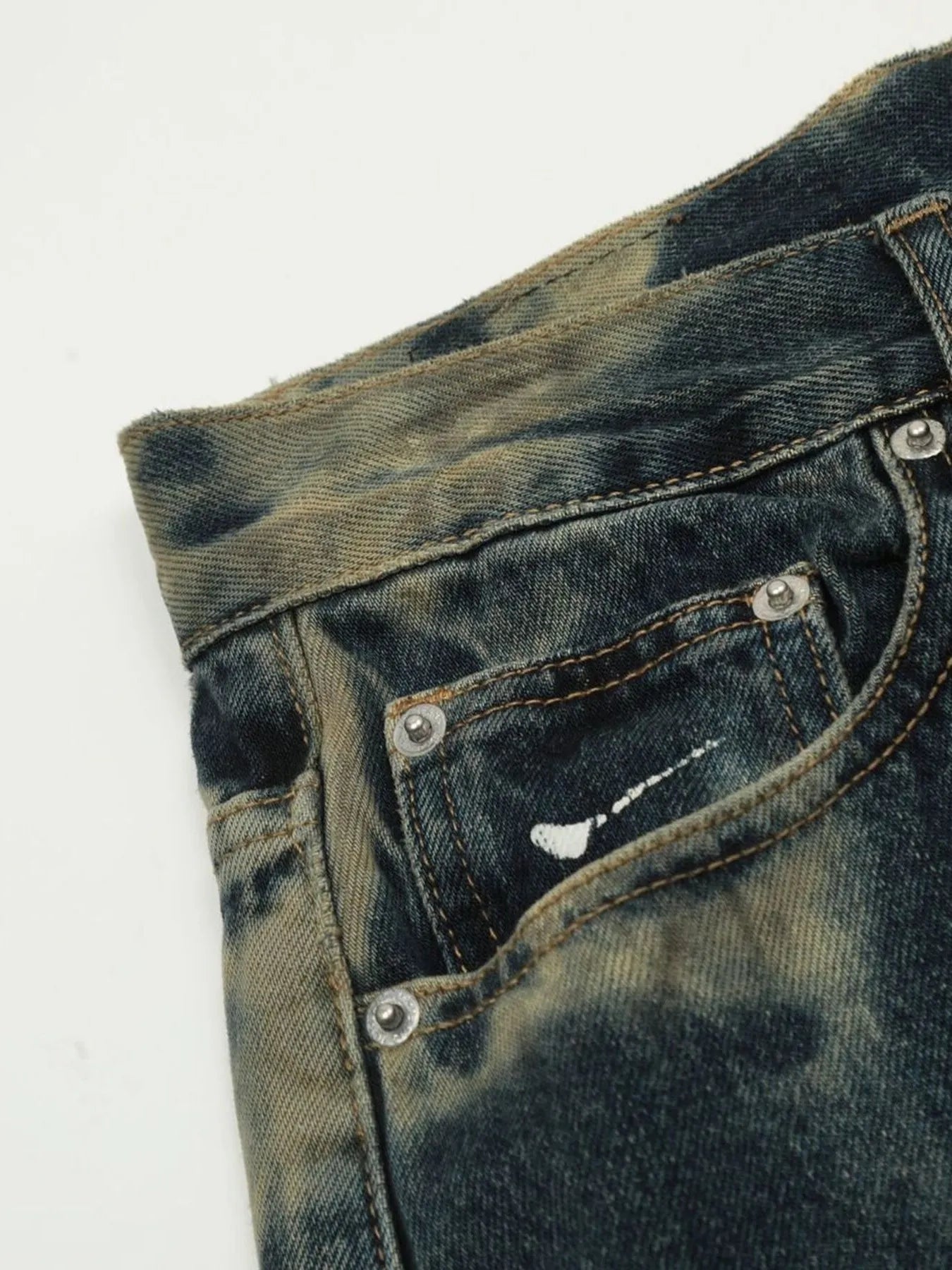 Men's Wash Loose Fit Jeans - Velora