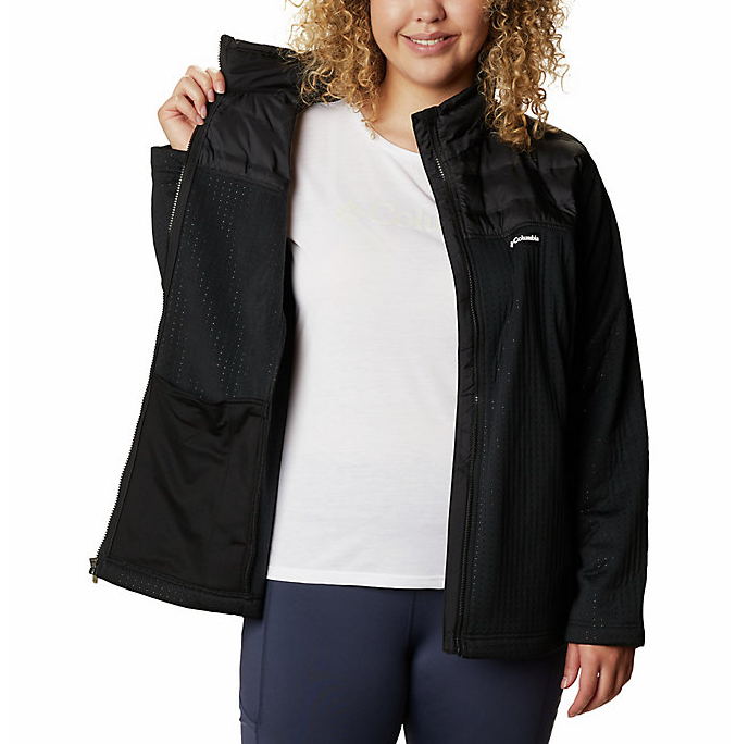 Columbia Women's Northern Canyon Hybrid Full Zip Jacket, Size: XL - Velora
