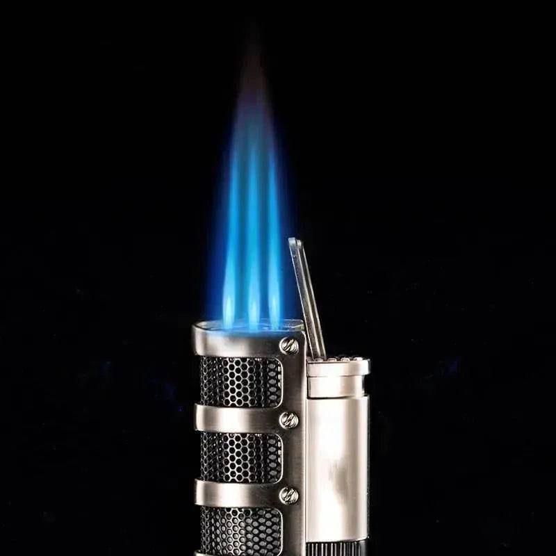 Windproof Cigar Torch Lighter Smoking Lighter - Velora