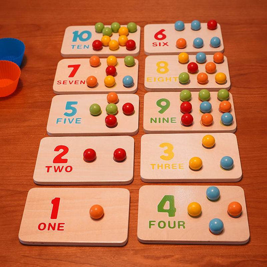 Early Child Education Number Cognitive flash card - Velora
