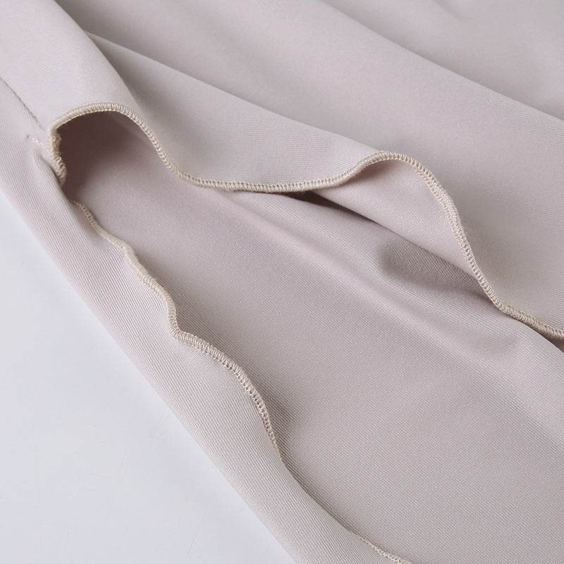 High Waist Irregular split Long Skirt - Velora