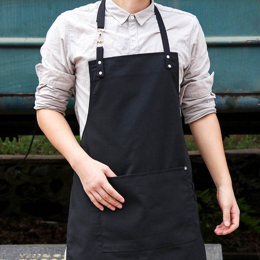 Home Kitchen Cooking Baking Drawing Men's And Women's Canvas Apron - Velora