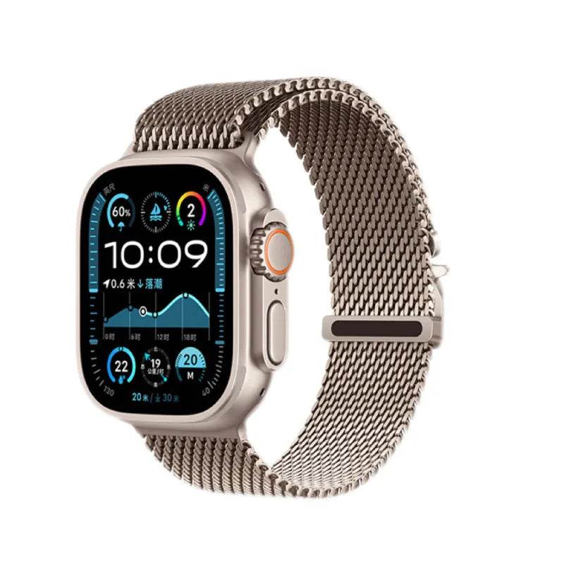 Fashion Titanium Parachute Buckle Milanis Watch Strap - Velora