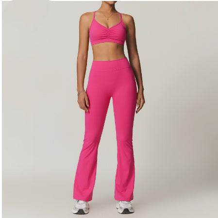 2pcs Yoga Outfit set Sport Fitness Workout Gym wear for women - Velora