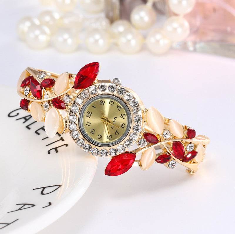 Diamond ladies fashion bracelet women watch - Velora