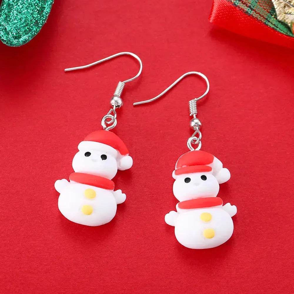 Creative Cartoon Christmas Earrings Fashion - Velora