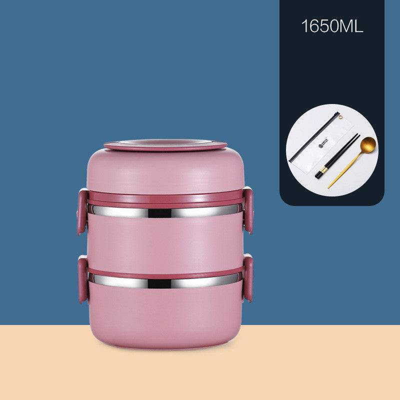 304 Stainless Steel Multi-layer Thermal insulated lunch container - Velora