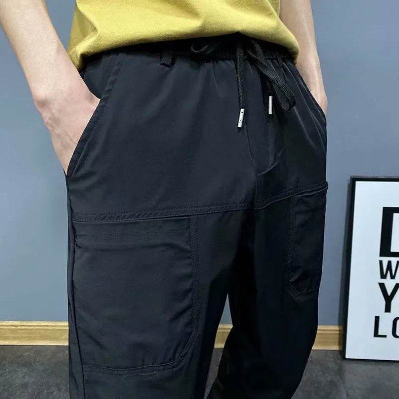 Casual Slim-fitting Fashion Brand Drawstring Jogger Pants - Velora