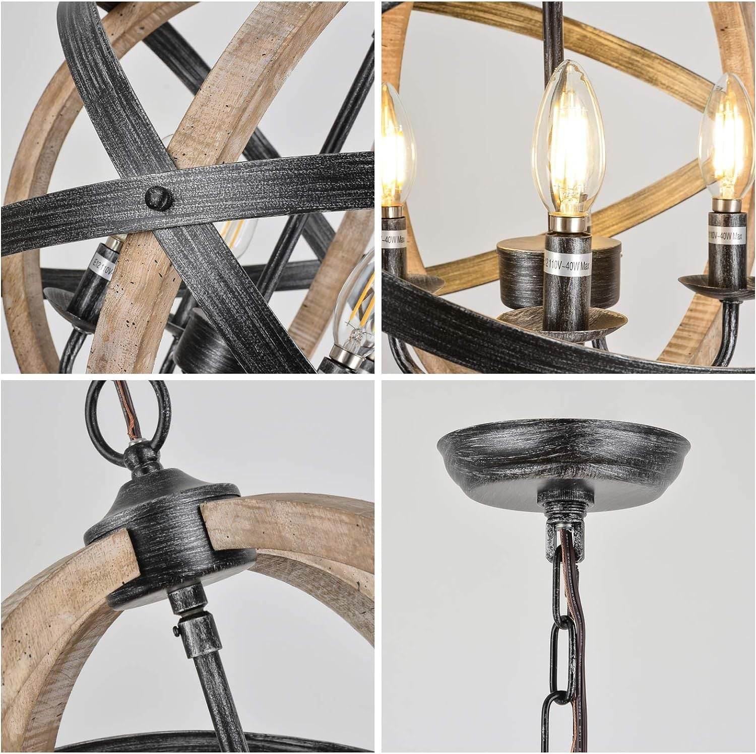 4 Lamps Restaurant Lamps Are Height Adjustable - Velora
