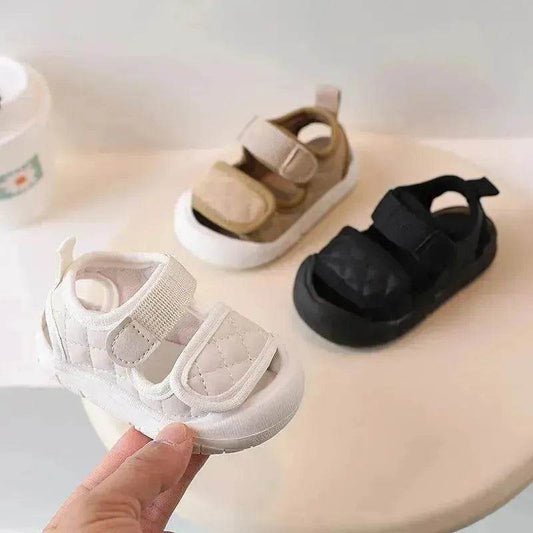 Baby Shoes Closed Toe Sandals Soft Bottom Toddler Shoes - Velora
