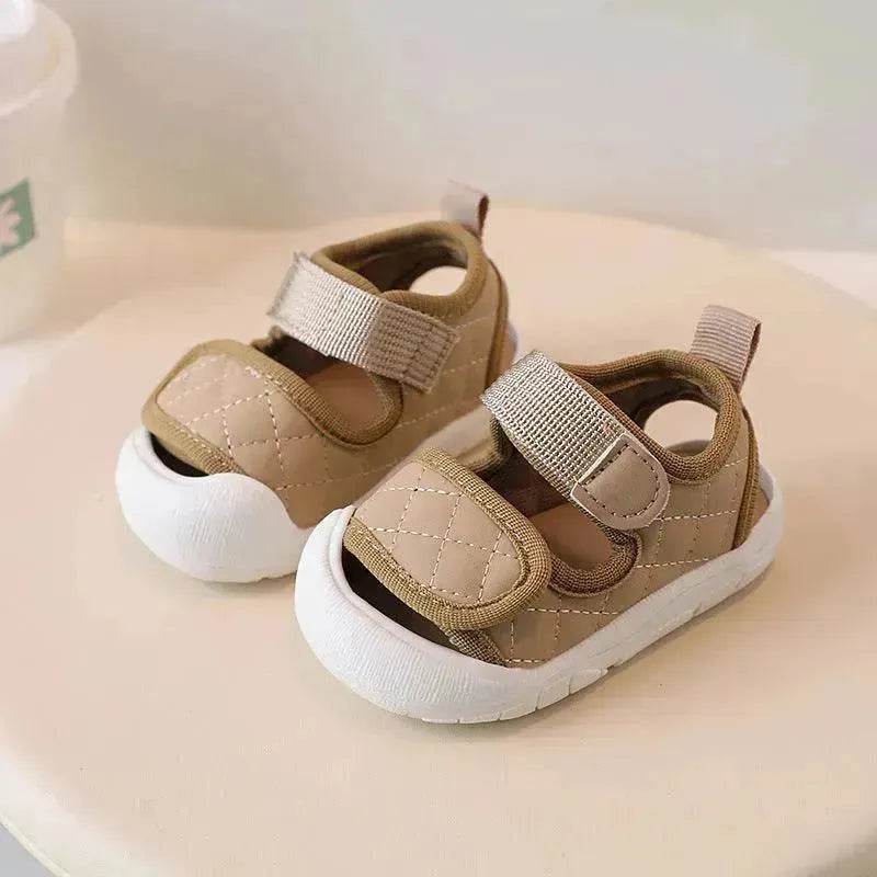 Baby Shoes Closed Toe Sandals Soft Bottom Toddler Shoes - Velora